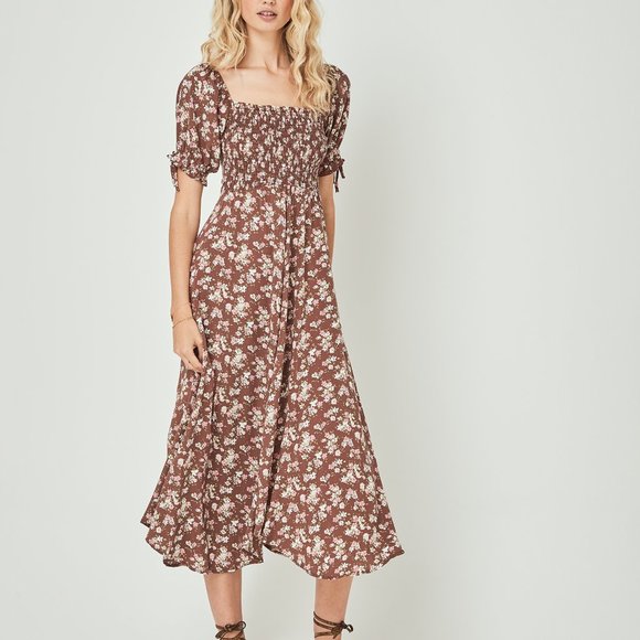 matilda market midi dress